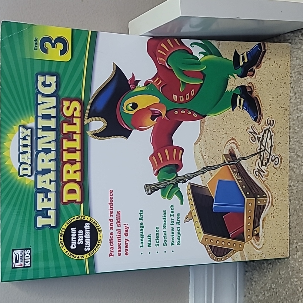 3rd Grade Multi Subject Practice Book